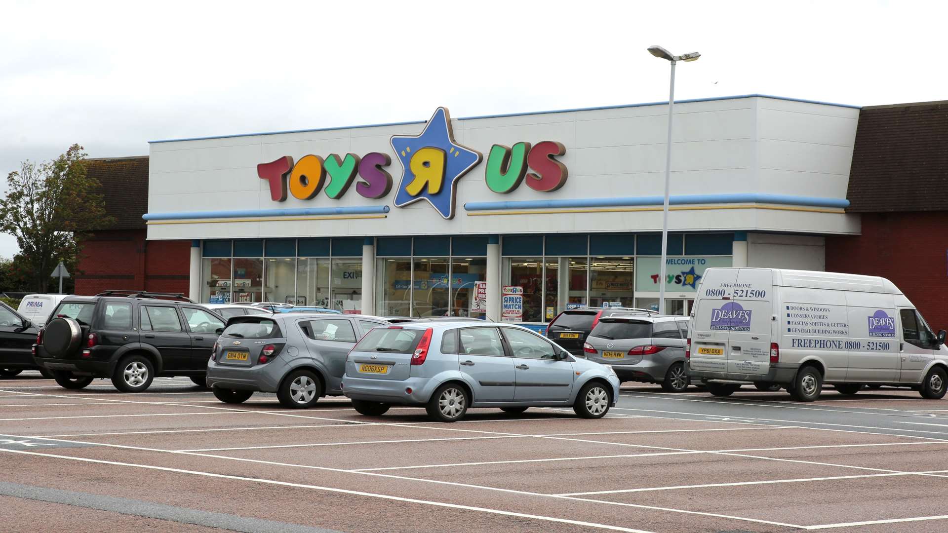 The Toys R Us store in Horsted Retail Park, Chatham