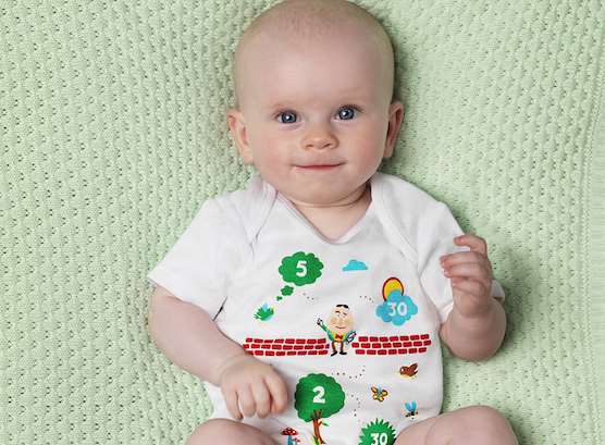 The babygrow is available in size 3-6 months only