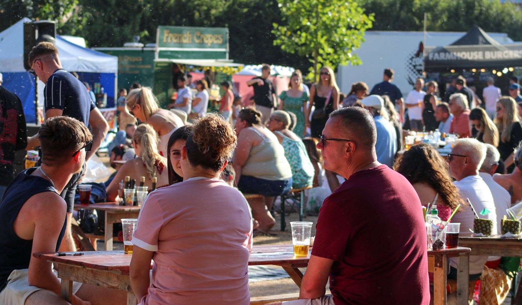 The food festival takes place in September