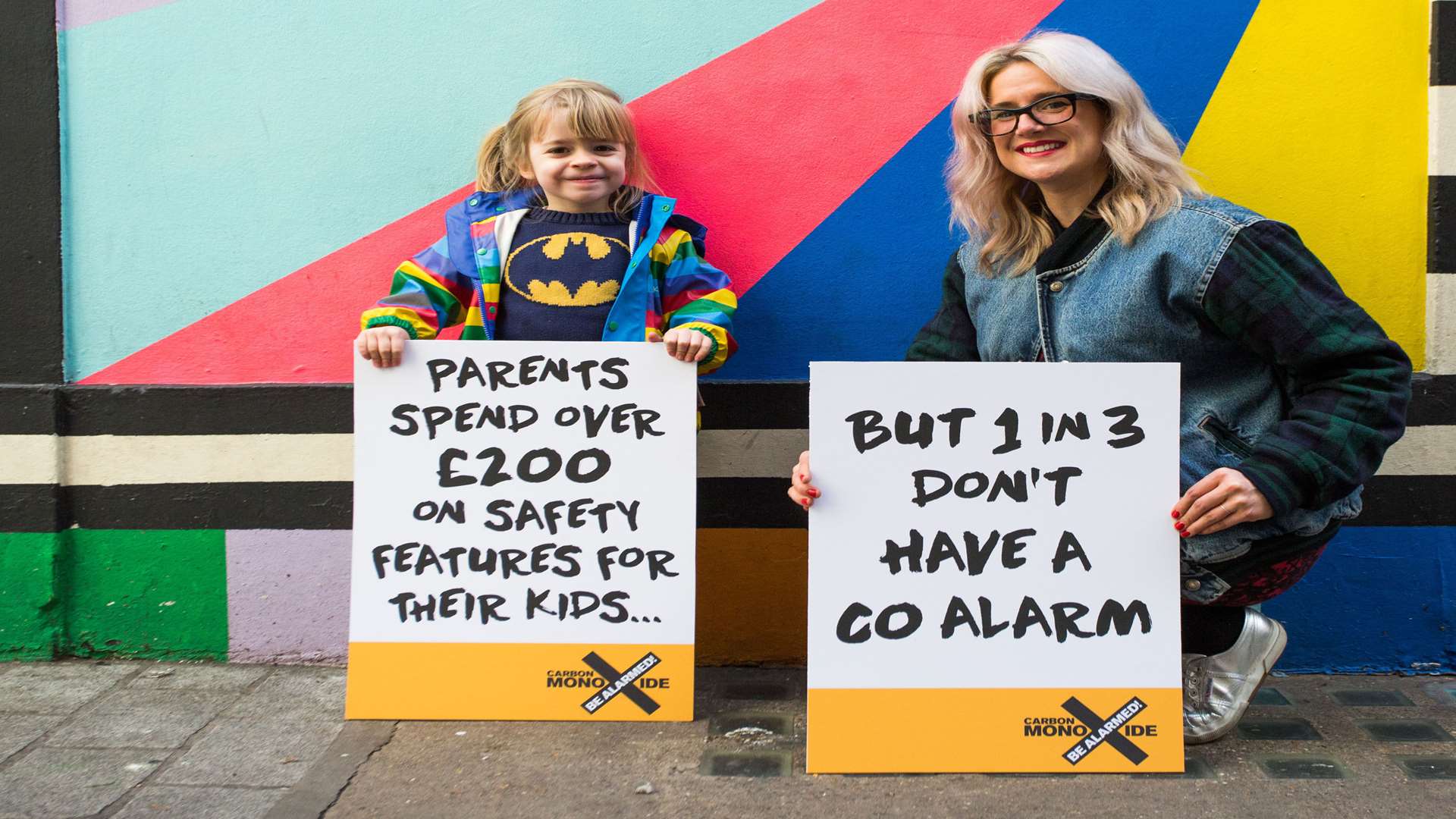 Parenting vlogger Anna Whitehouse is backing the CO Be Alarmed! campaign