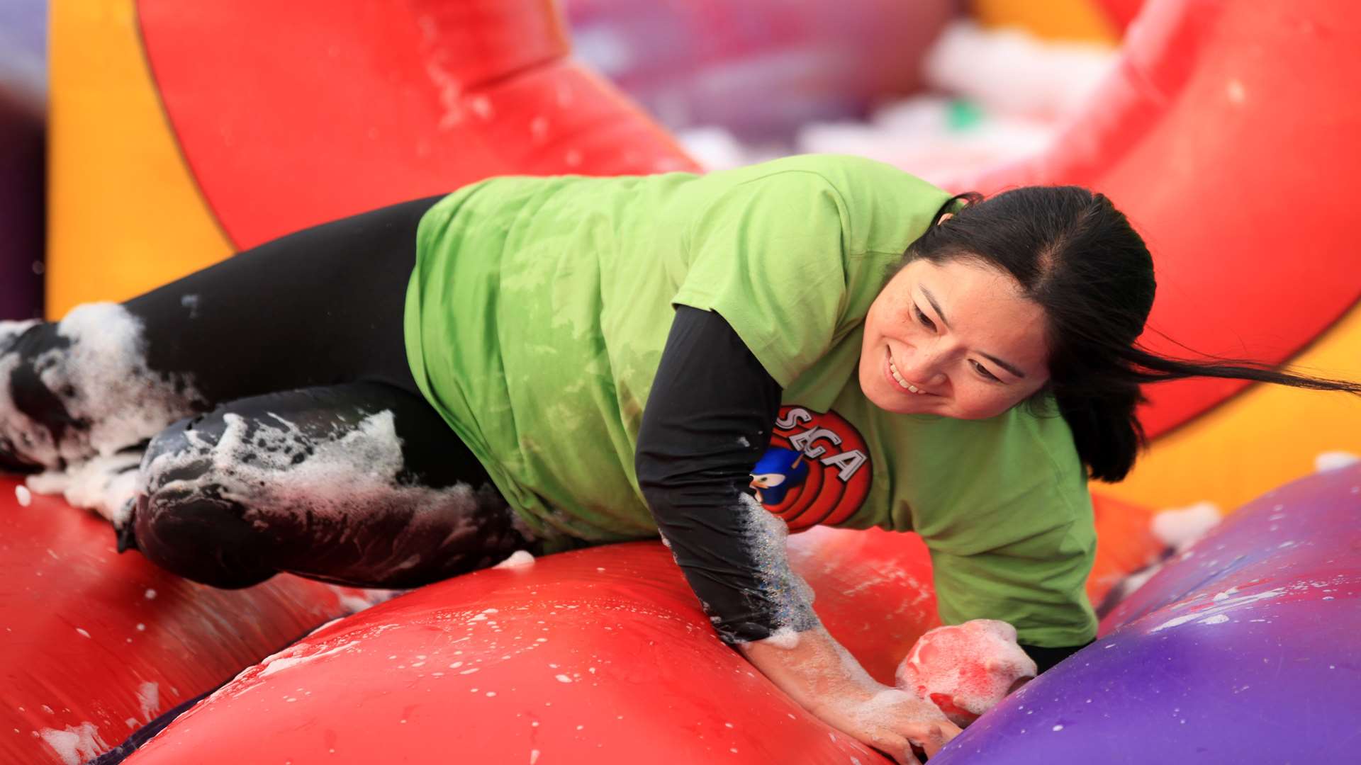 The Cornwallis It's a Knockout Challenge will put teams of between eight and 10 people through a dozen foam-filled challenges.