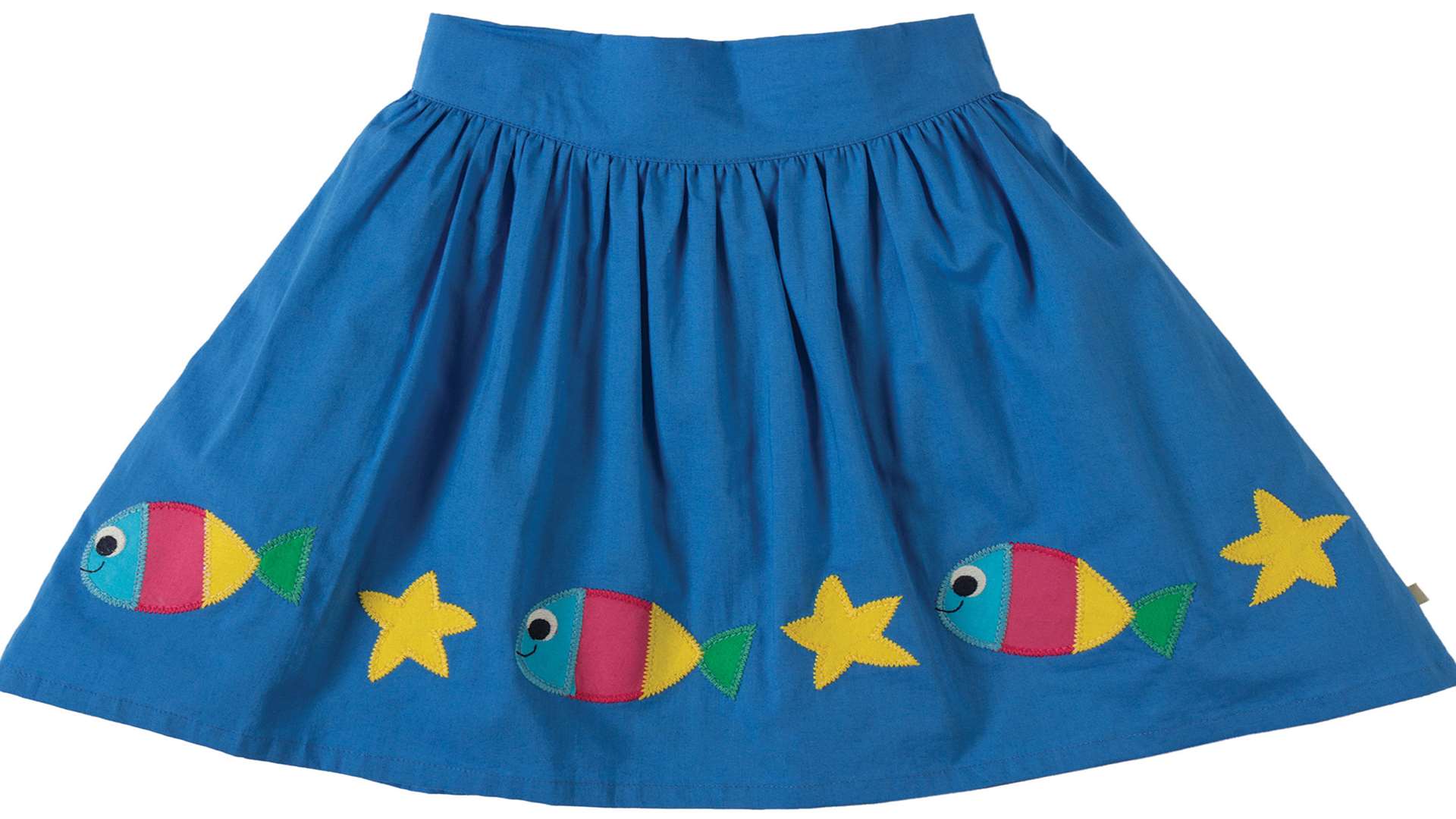 Up the cute-factor with Frugi's St Mawes Embellished Skirt, ages 2-10, £30 (www.welovefrugi.com)