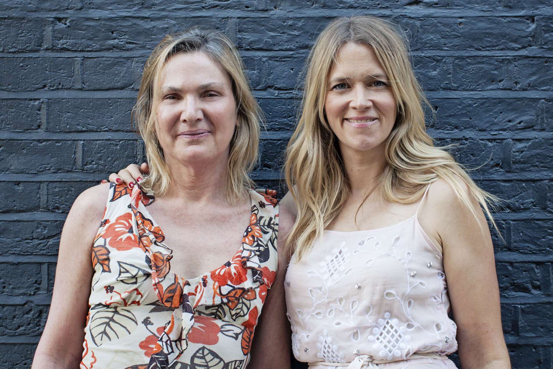 Mindfulness expert Tessa Watt, left, with Edith Bowman