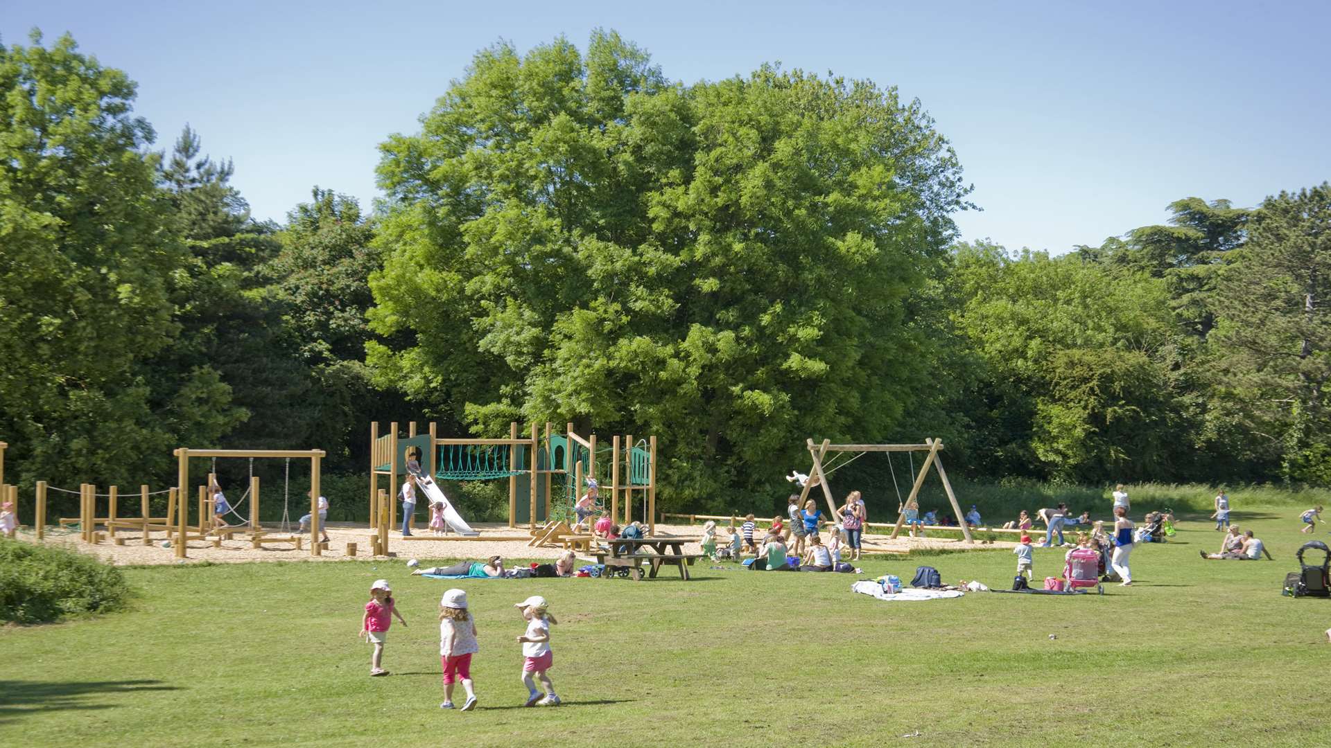 Manor Park is a great play for the kids to explore