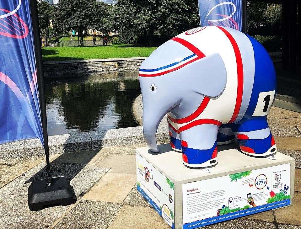 Newcastle is currently hosting its own sculpture trail the elephants