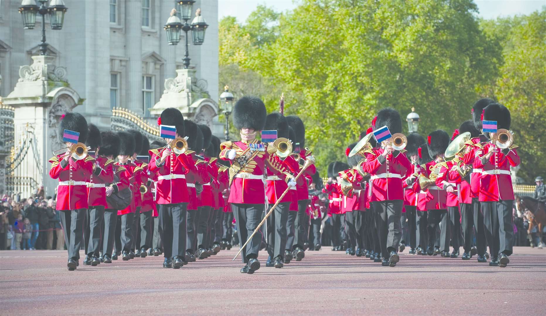 A ticket ballot to see this year's Trooping the Colour is also open. Picture: MOD.