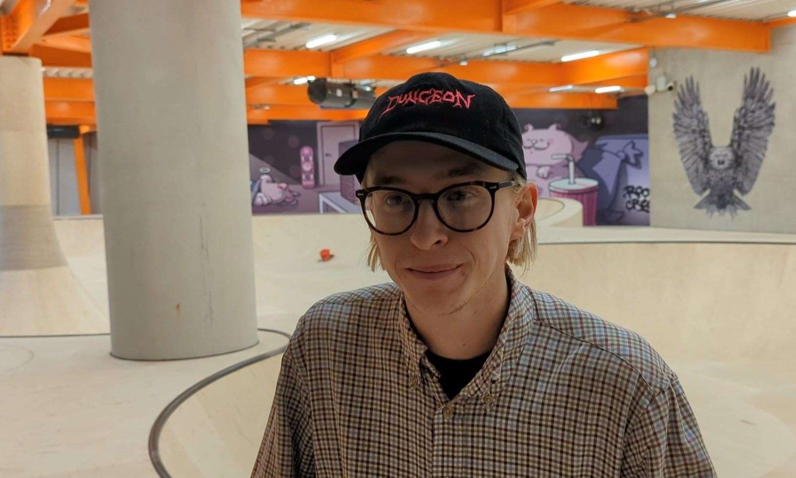 Skater Alex Frost is on the team which will run the new venue