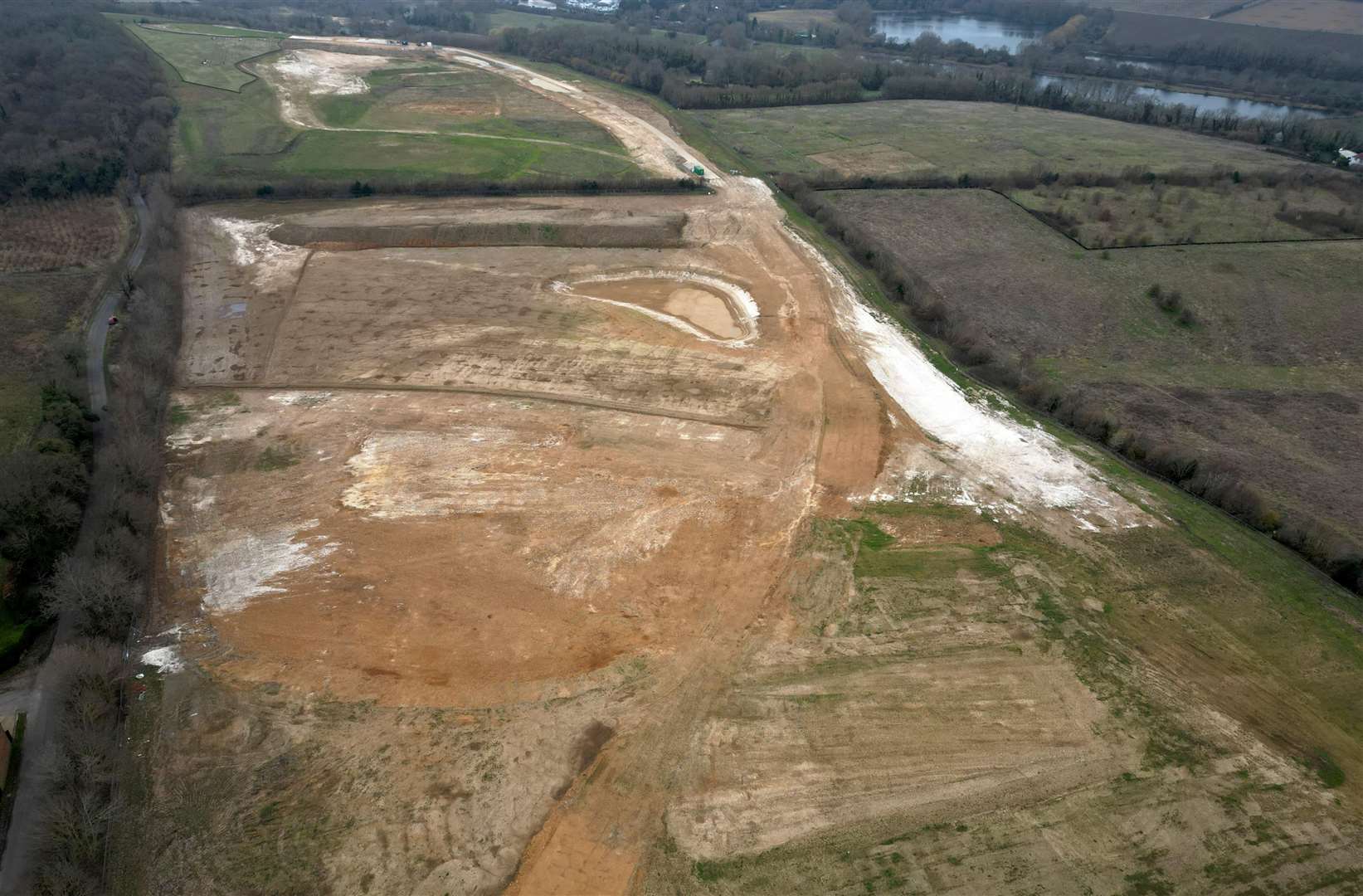 The site used to be orchards and farmland. Picture: Barry Goodwin