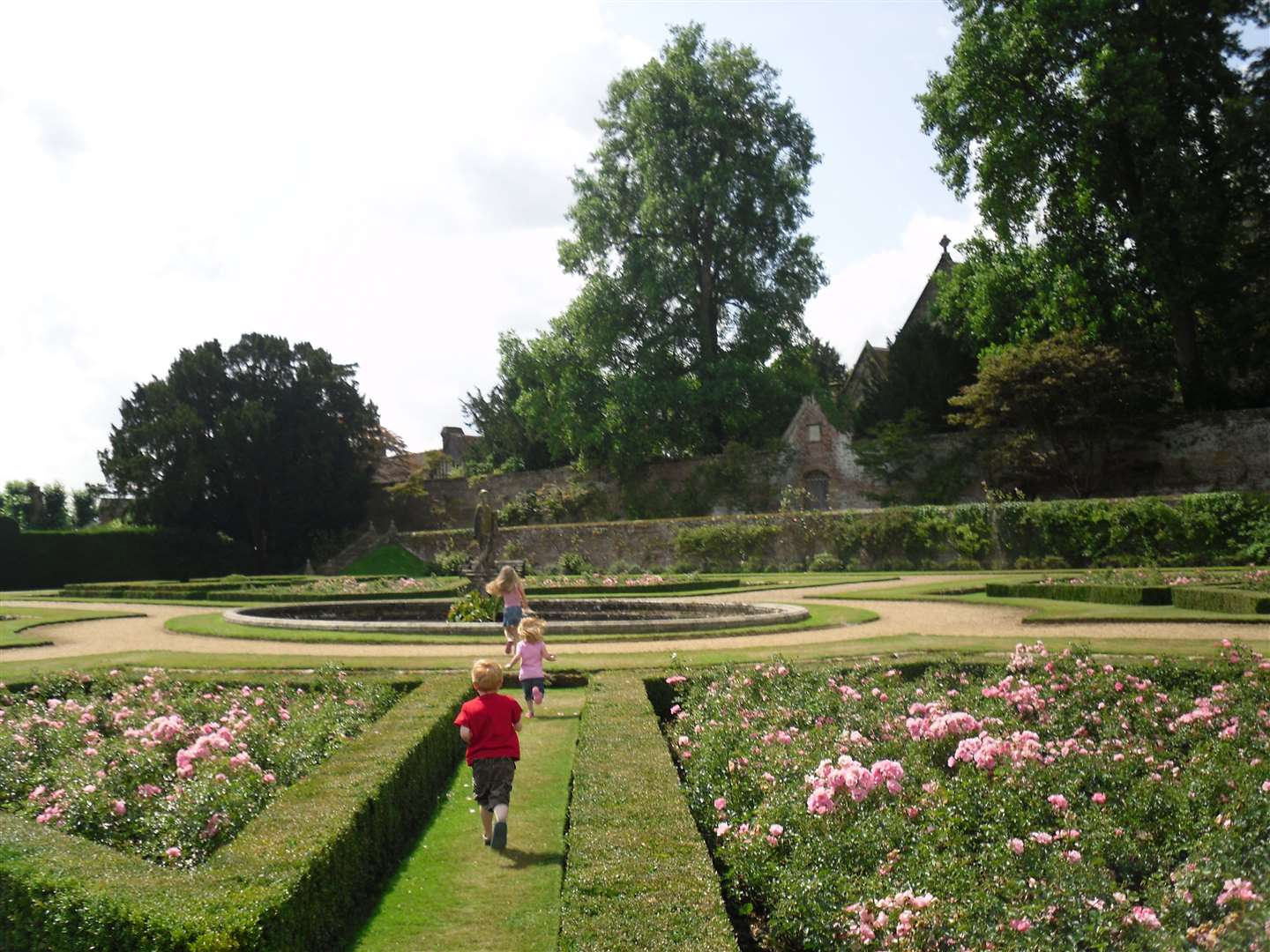 Explore the royal trail and the pretty peonies, both at Penshurst Place this half term. Picture: Penshurst Place and Gardens