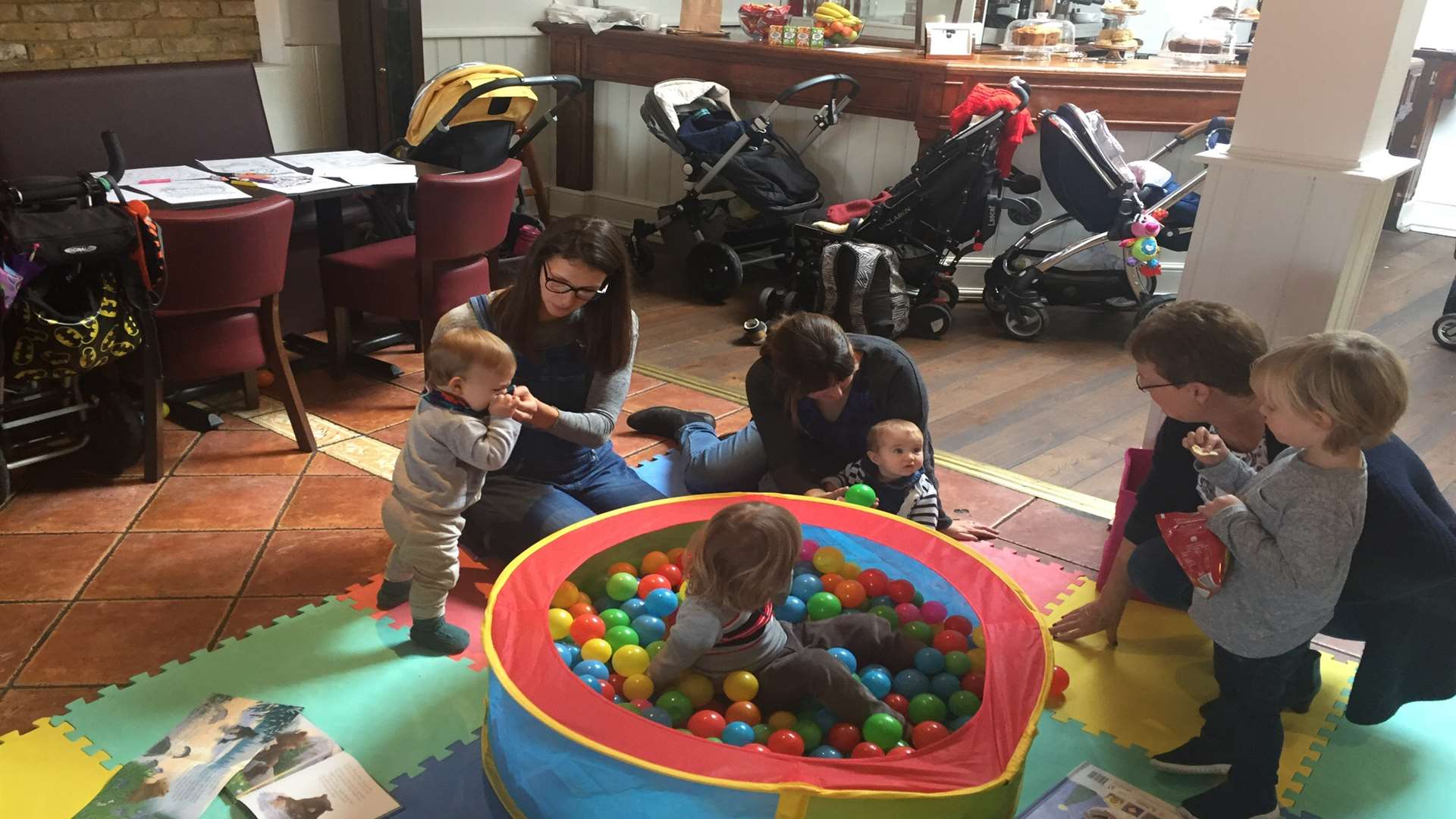 A relaxed atmosphere is promised at The Baby Cafe