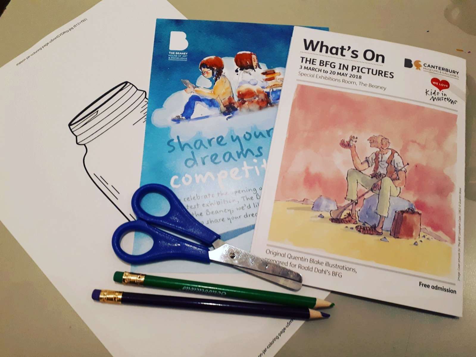 There are plenty of BFG-themed creative activities to choose from