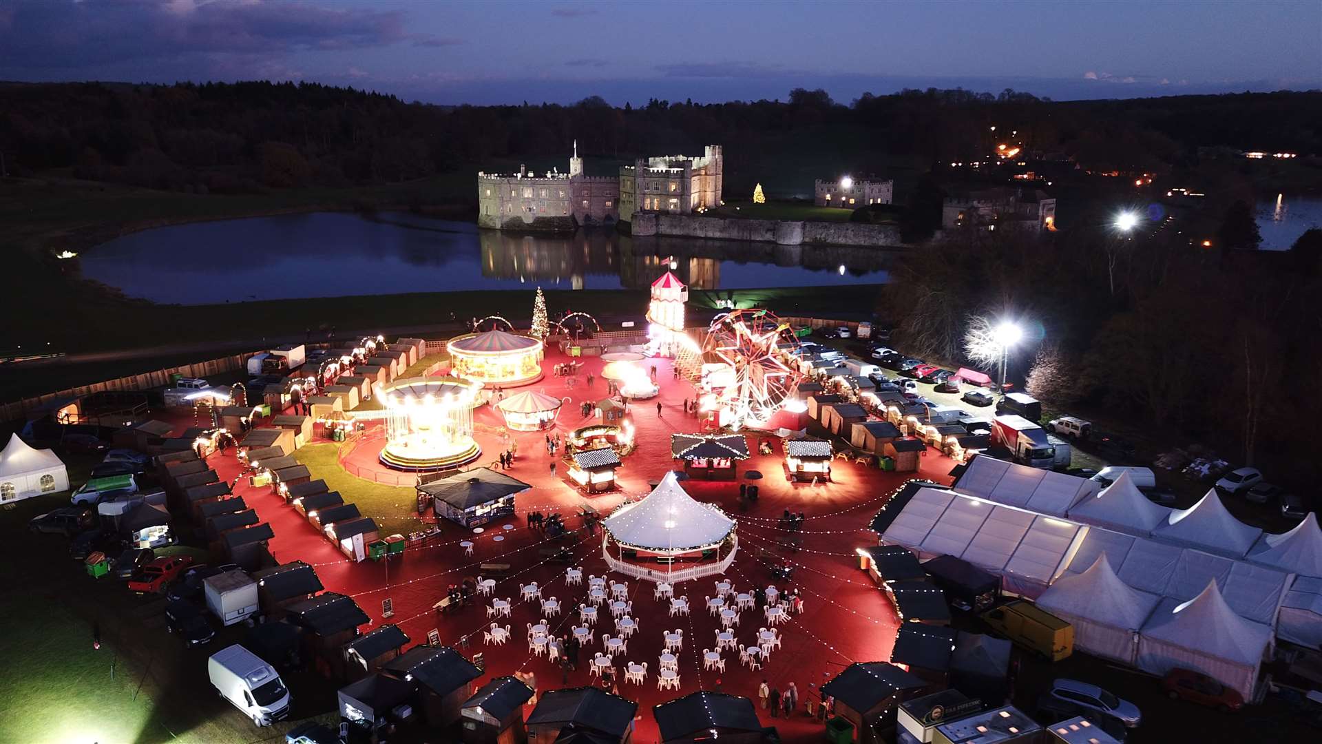 Last year's Christmas Market at Leeds Castle