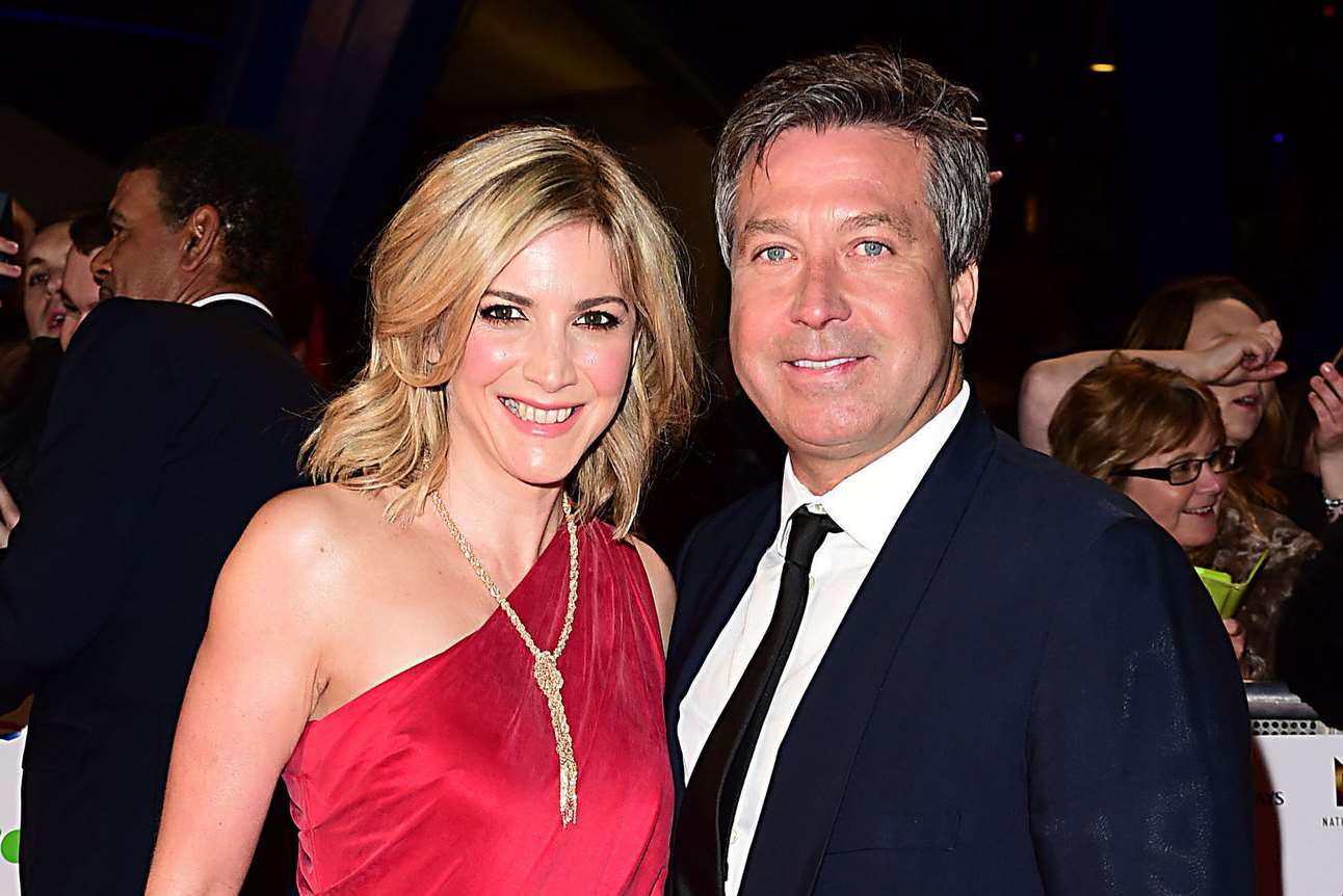 Lisa Faulkner with partner, the chef, John Torode