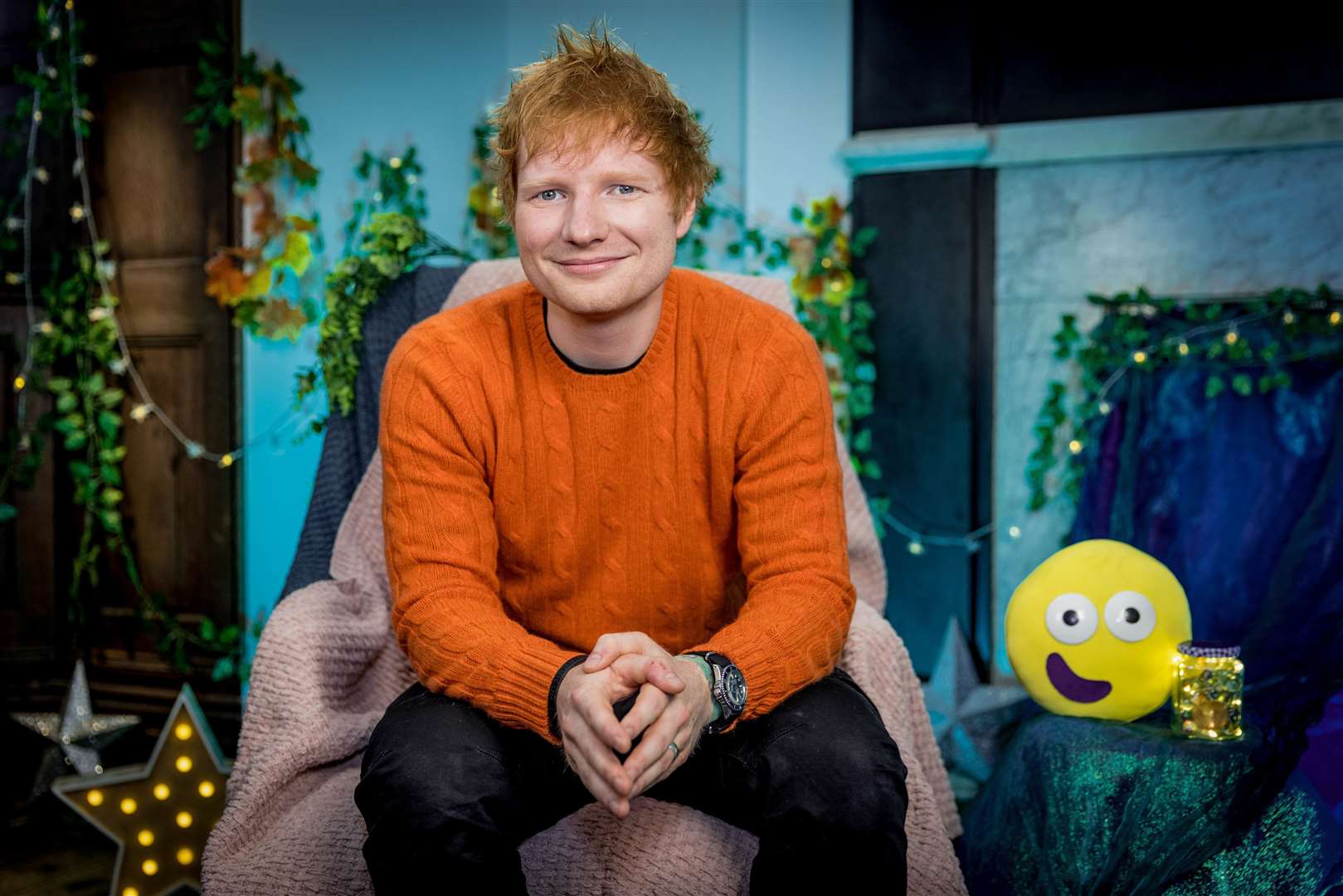 Ed Sheeran is to read a Cbeebies Bedtime Story in November. Picture: BBC (52528440)