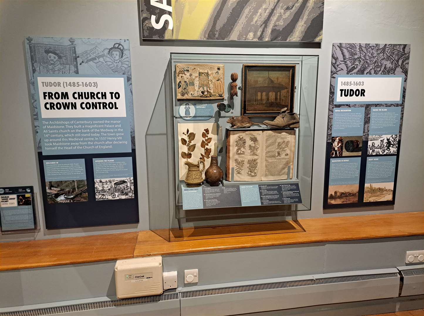 New displays at Maidstone Museum on the Reformation