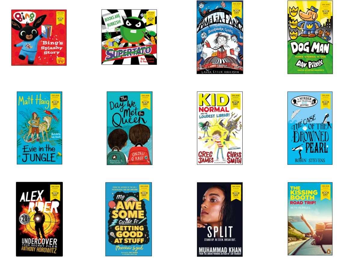 World Book Day free books for 2020