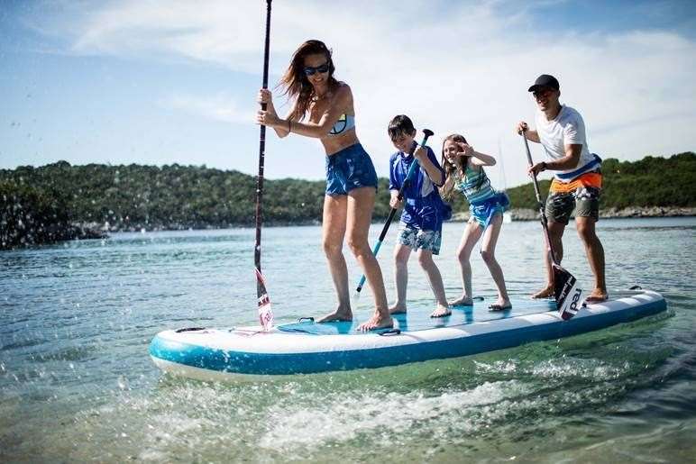 Paddleboarding and other water sports have proved popular with families during lockdown with many stockists reporting huge leaps in sales