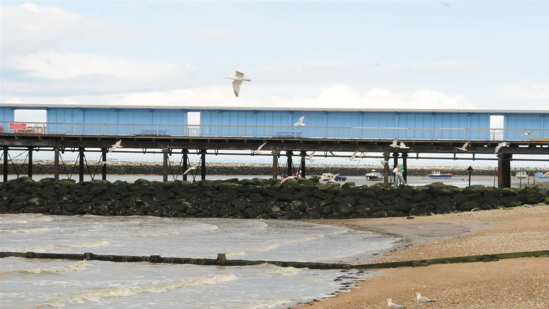 Herne Bay beach