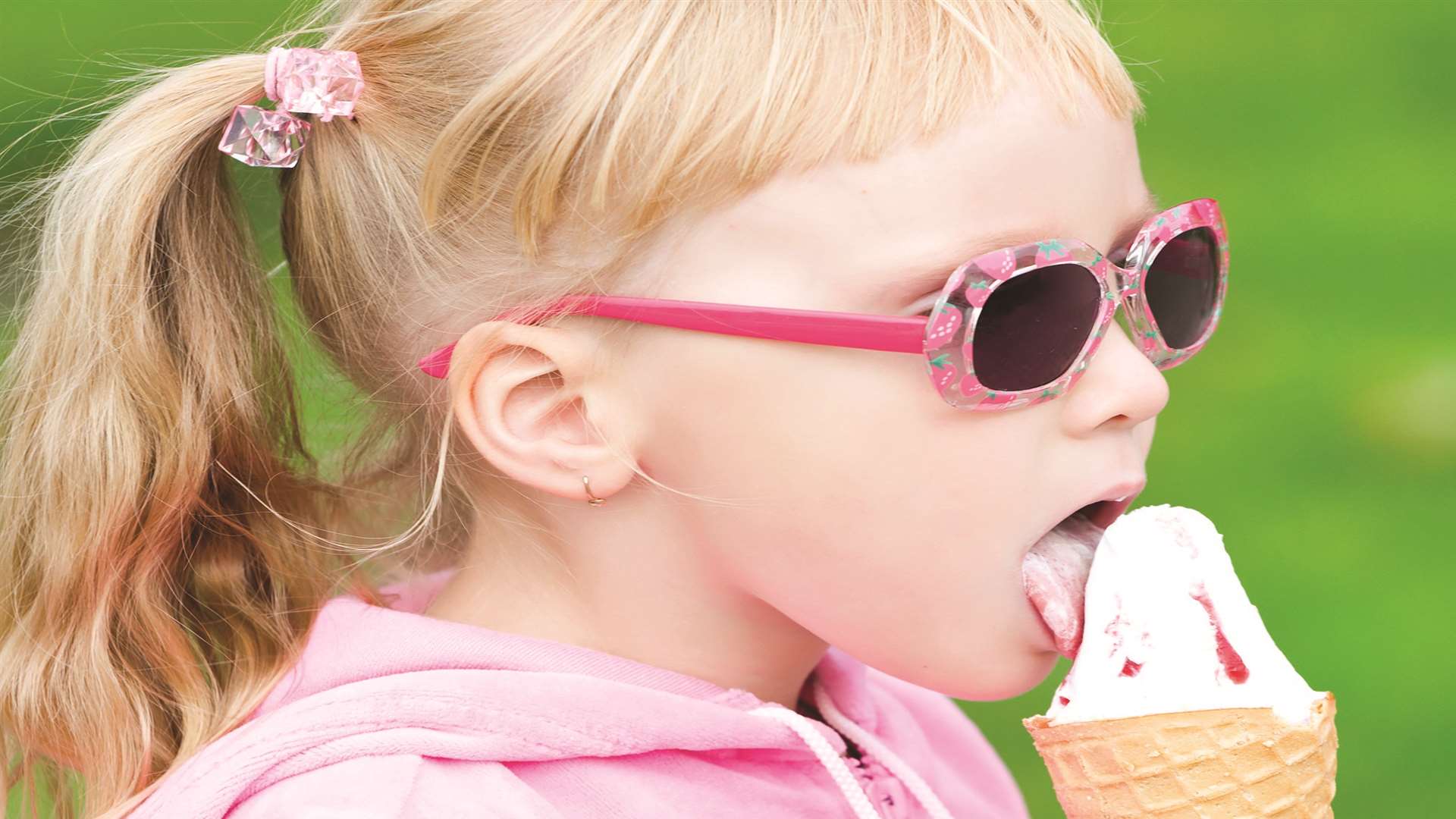 You could be enjoying an ice cream like this youngster