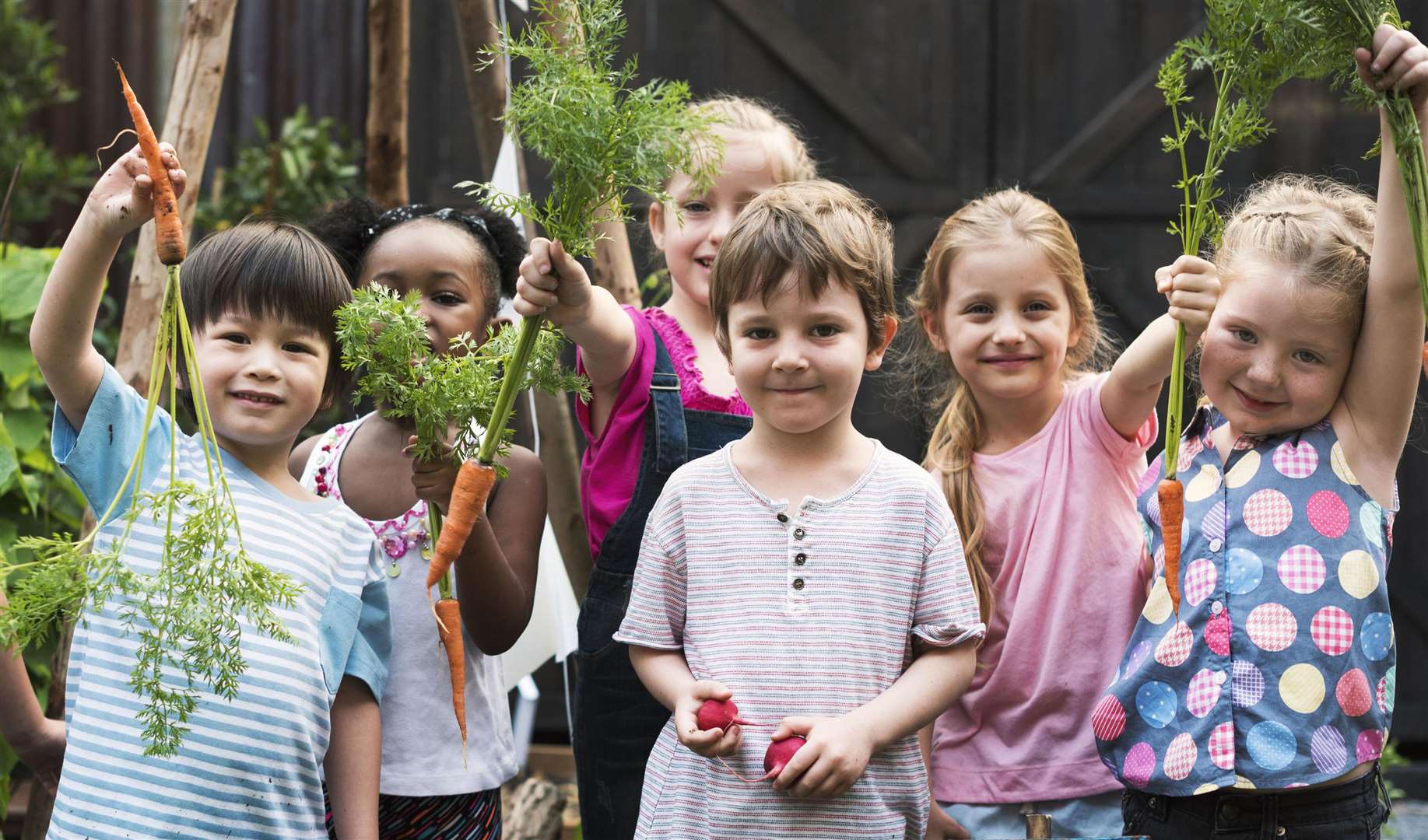 There's no better way to occupy the kids at weekends than to get them out in the garden