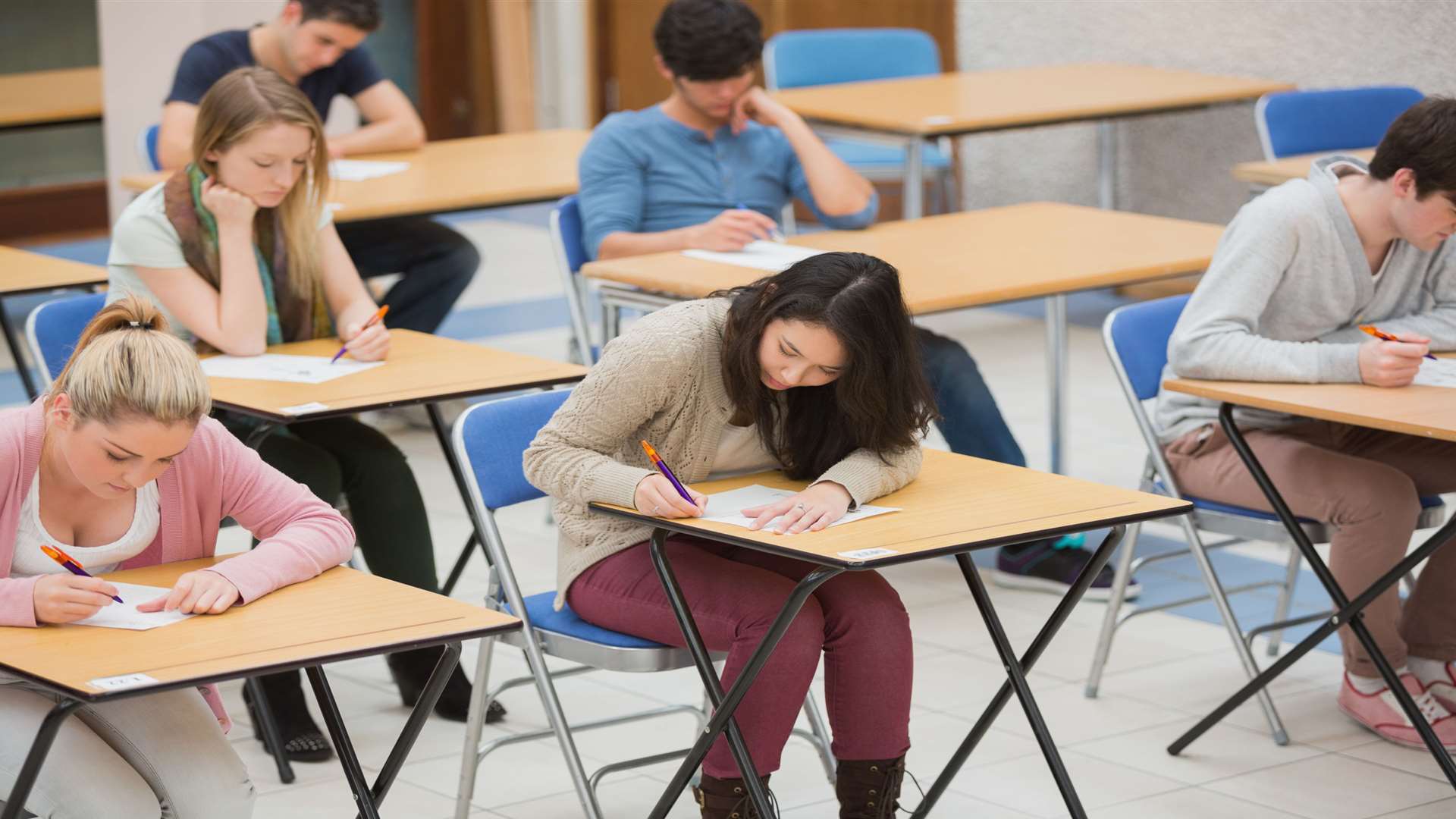 Pupils are being excluded from school if their exams aren't good enough, according to parents. Stock pic