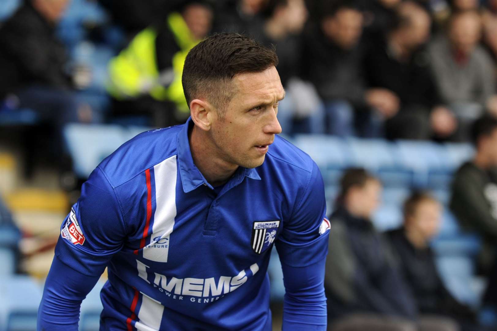 Andrew Crofts during his time at Gillingham