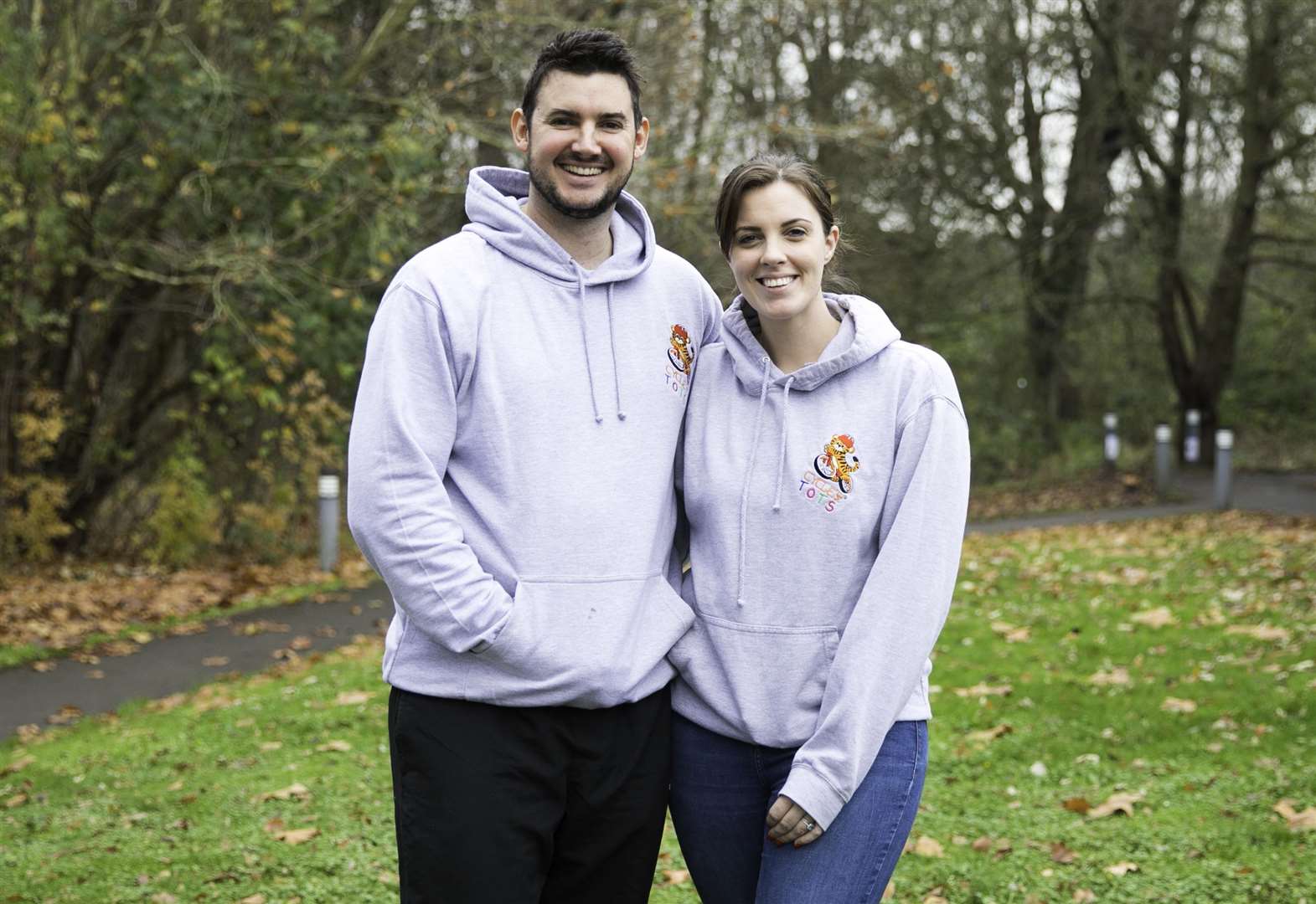 Chris and Sarah Mollison of Larkfield founded CYCLEme TOTS. Pictures by Fred Photography.