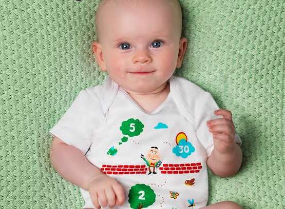 The babygrow helps parents with CPR