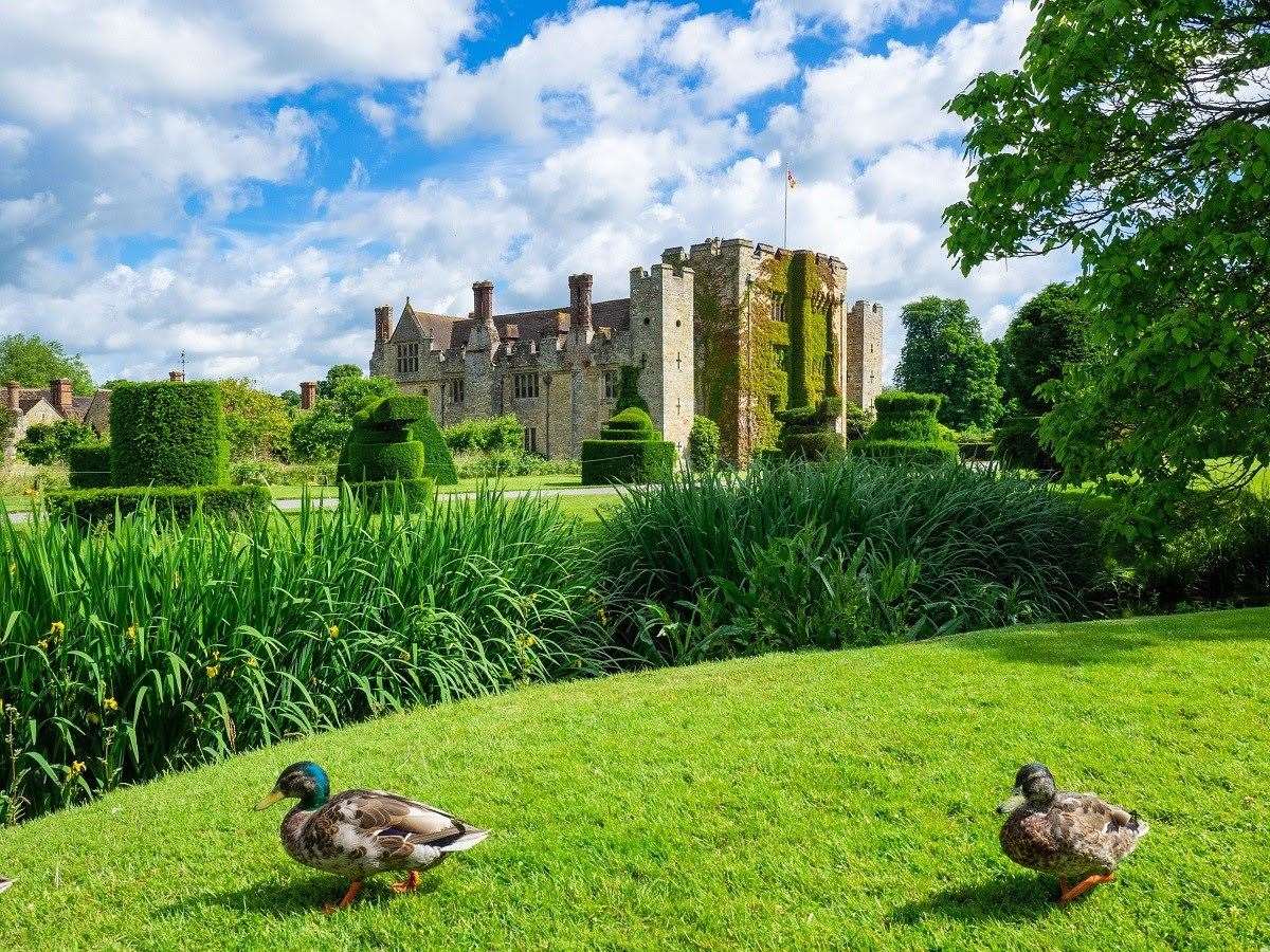 Check out the classic cars at Hever Castle this Father's Day. Picture: Hever Castle and Gardens