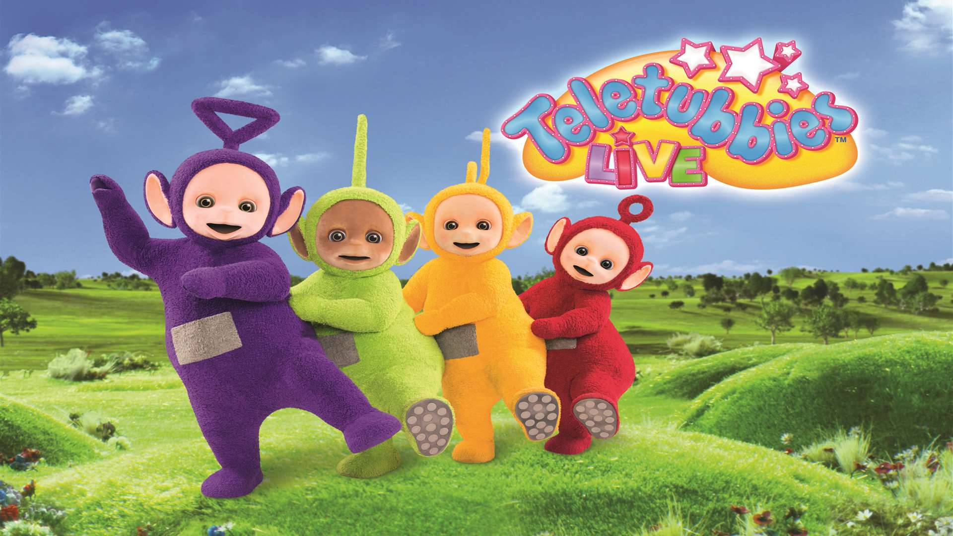 The Teletubbies are embarking on their first theatre tour