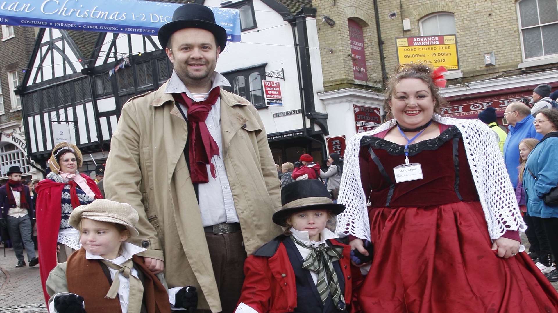 Family fun will be on offer at this year's Dickens Festival