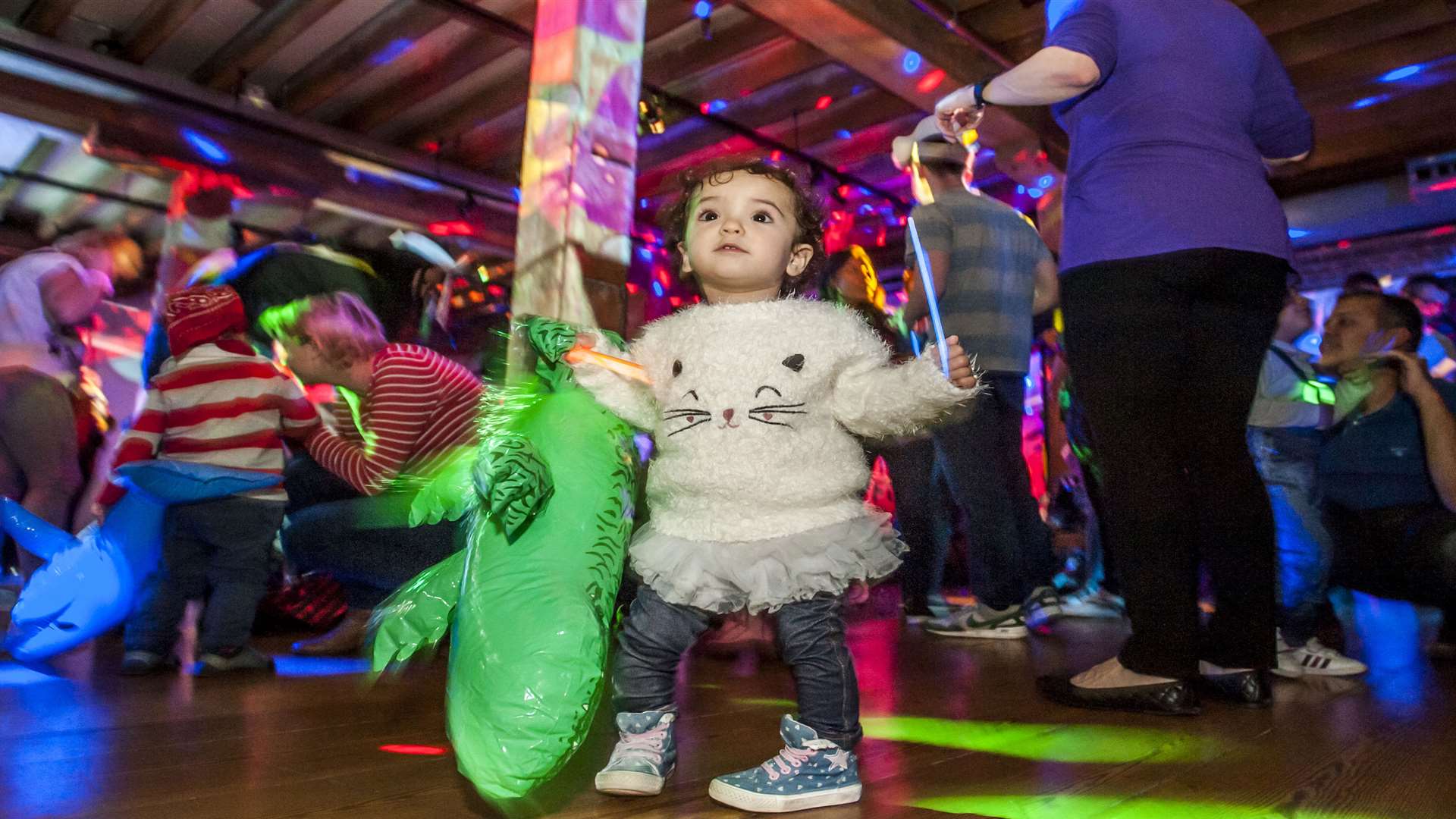 Toddlers on the dancefloor...