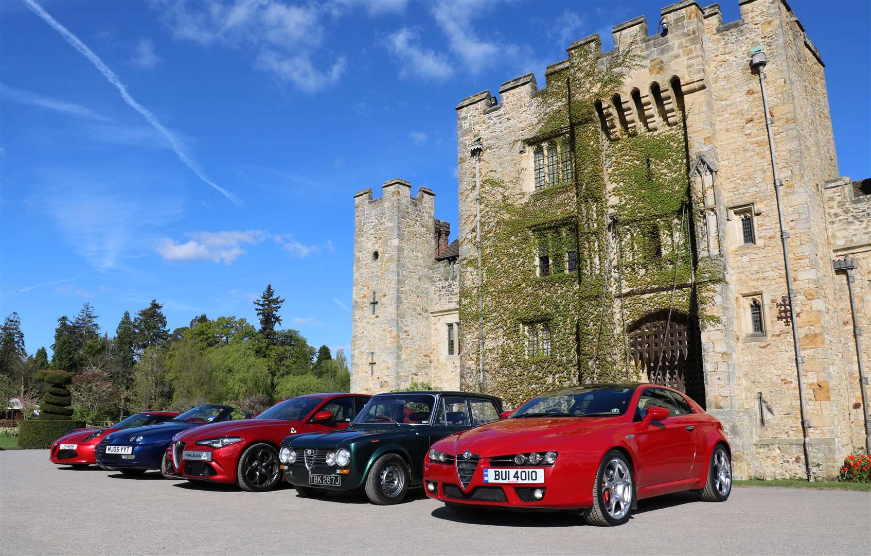 Classic cars will be lining up at Hever Castle this weekend