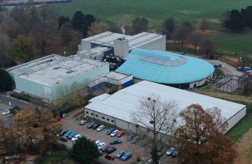 Funding was secured for Maidstone Leisure Centre in January. Picture: Google