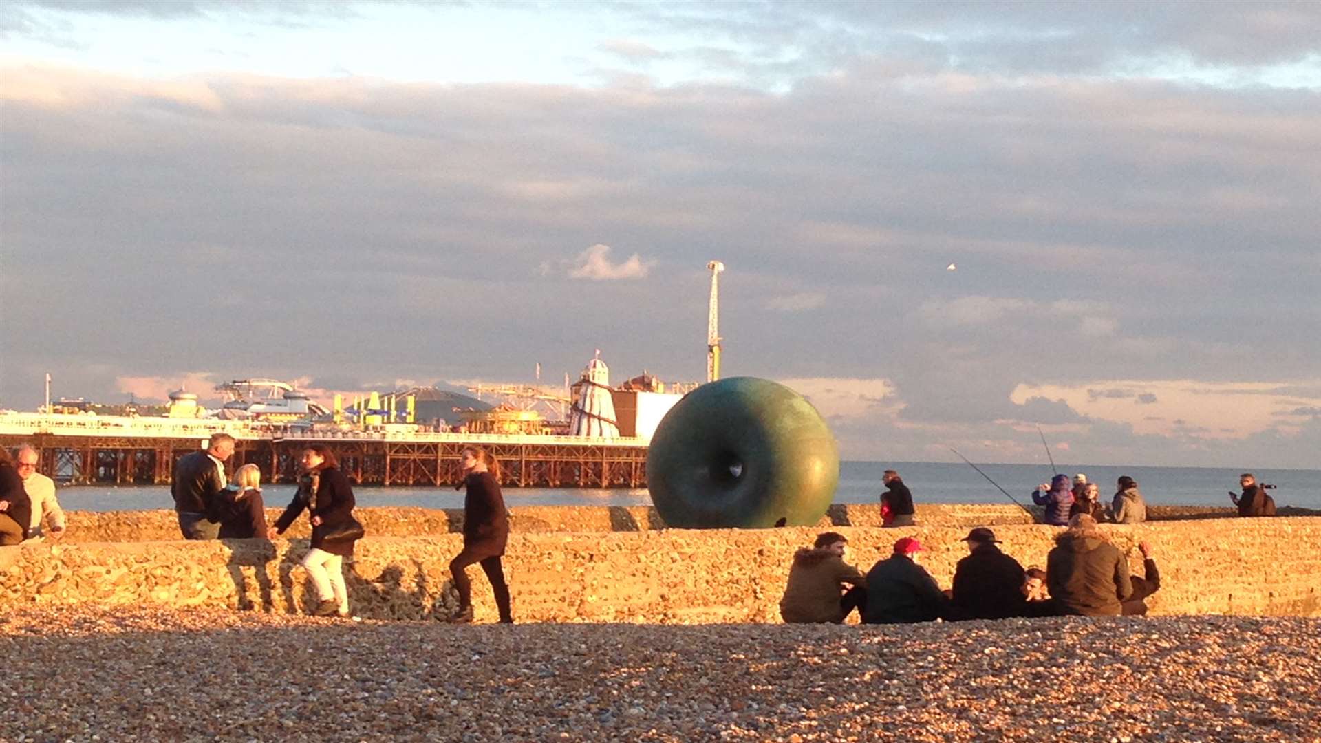 The East Pier and the donut