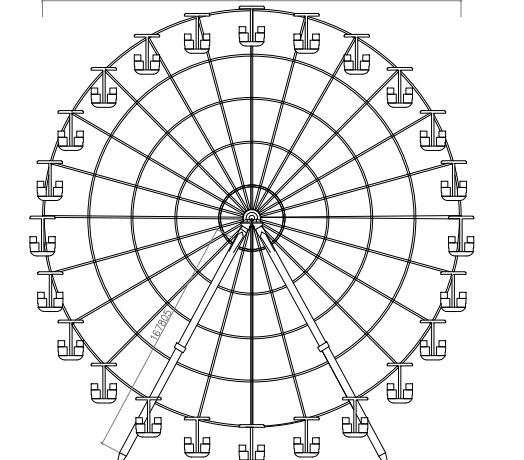 The proposed Ferris wheel will be 33m high. Picture: Ashford Designer Outlet