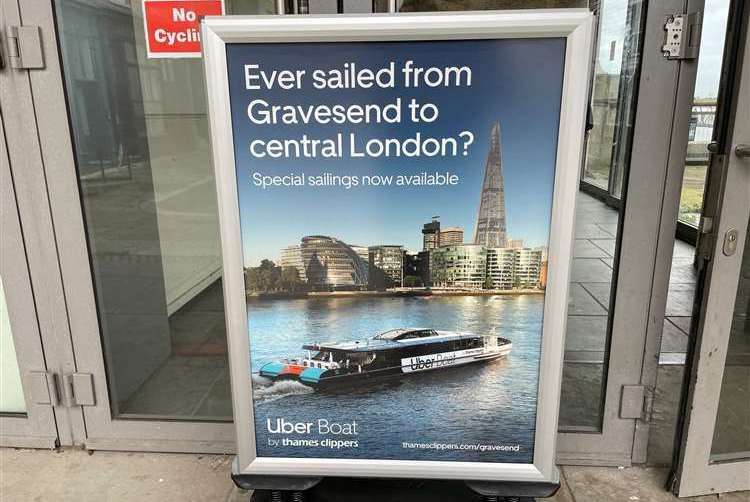 Uber Boat resumes sailings from Gravesend Town Pier to London