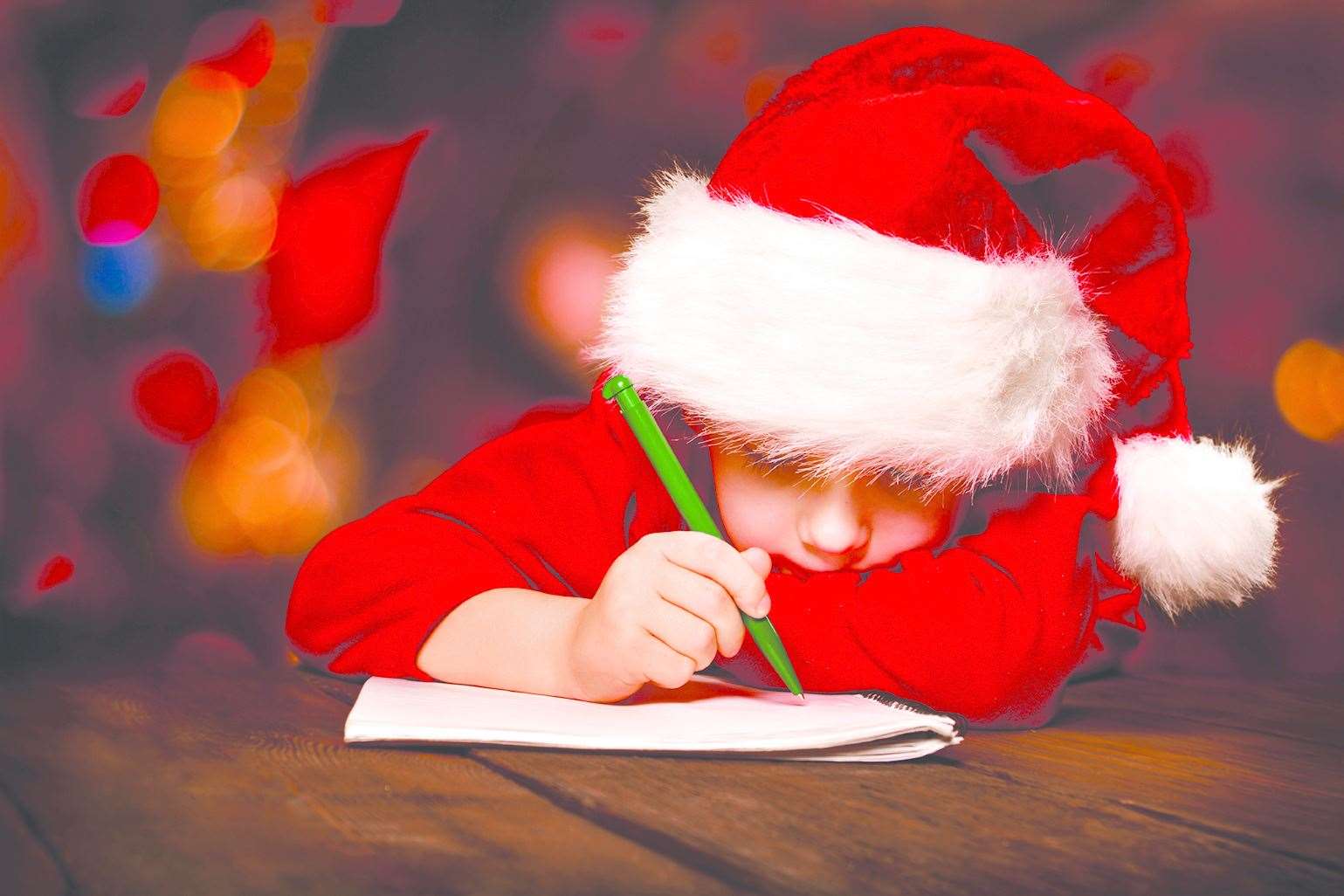 Spend some time this weekend writing to Santa