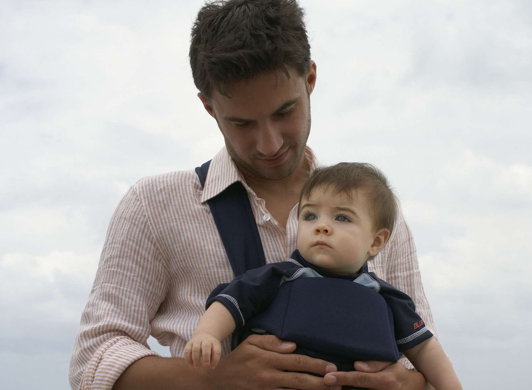 Carrying the baby or wearing it in a sling is one on the foundations of attachment parenting thinking