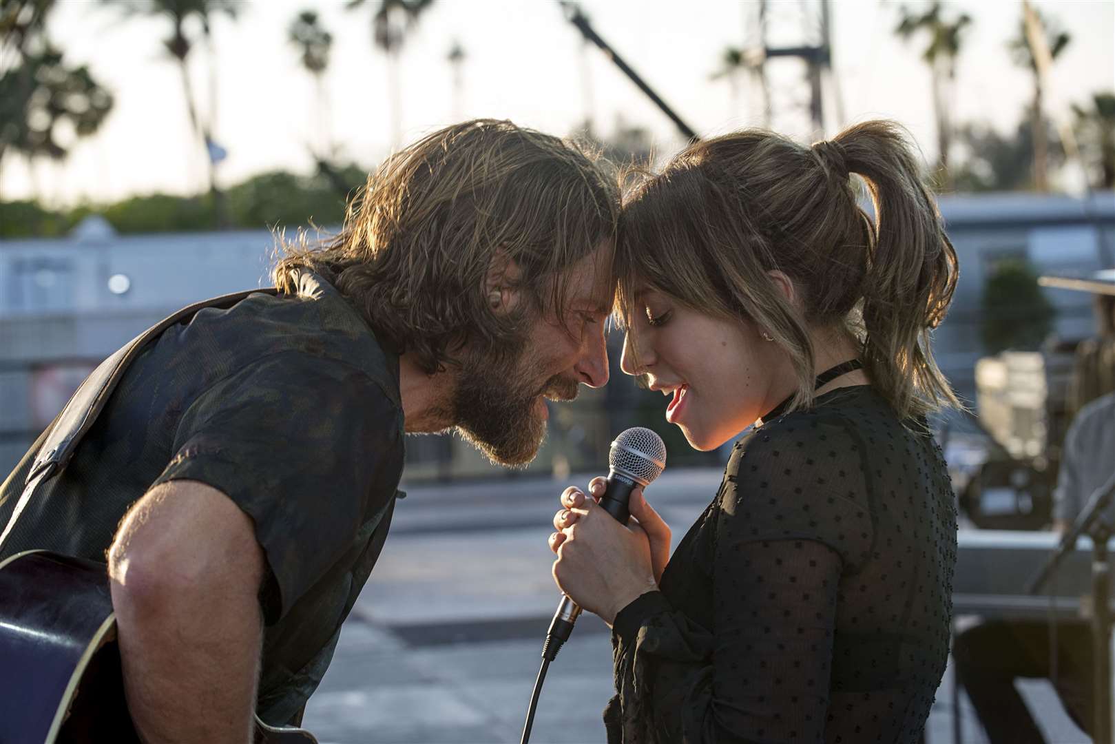 Bradley Cooper as Jackson Maine and Lady Gaga as Ally in A Star is Born Picture: Warner Bros. Entertainment Inc./Neal Preston
