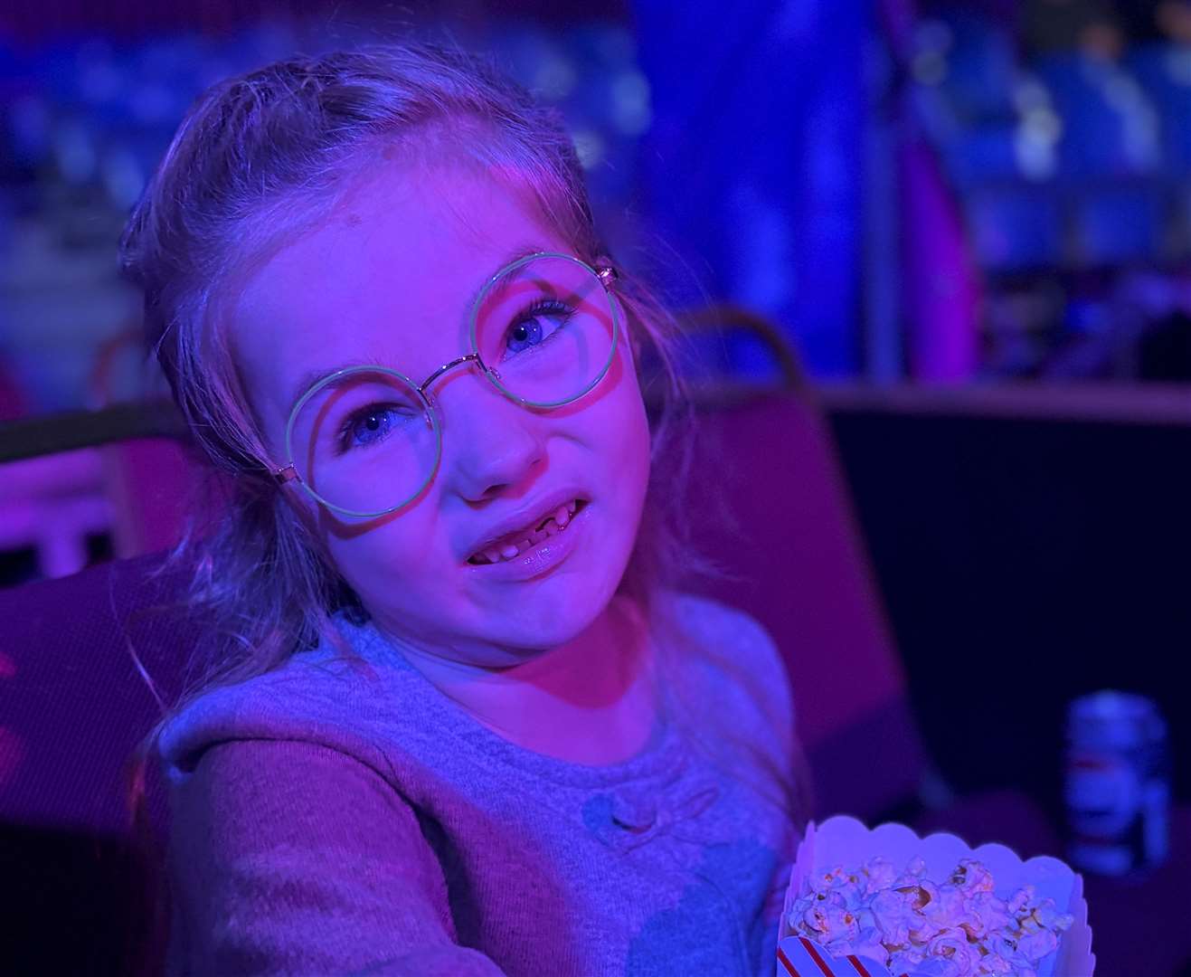 Six-year-old Hallie Spree, who lives in Chatham with mum Rachael