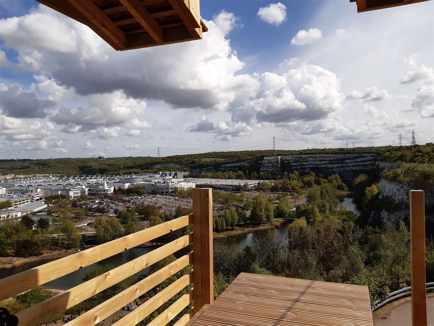 This is the view that will greet you from the top of the Hangloose Bluewater dispatch tower