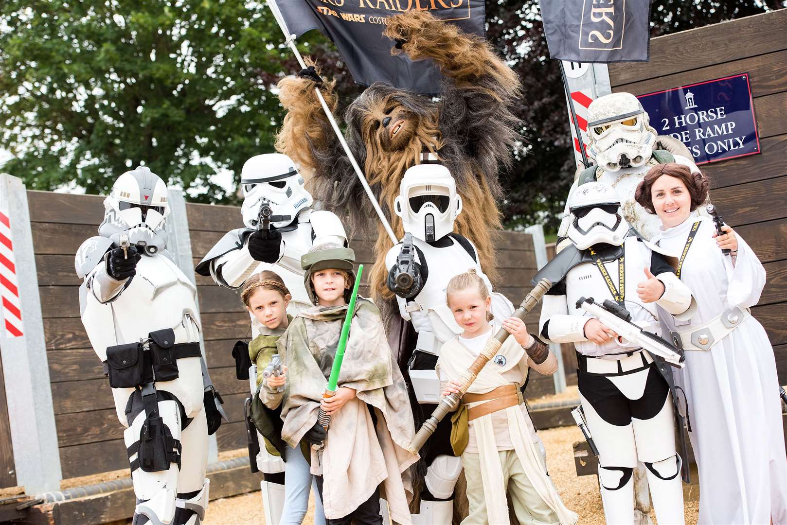 Vader's Raiders, a costume group who portray characters from the Star Wars franchise, will be appearing at the Folkestone Star Wars Weekend. Picture: Mark Westley