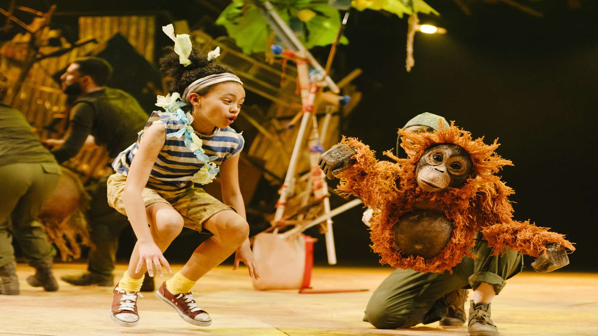 India Brown as Lilly with Frank in Running Wild