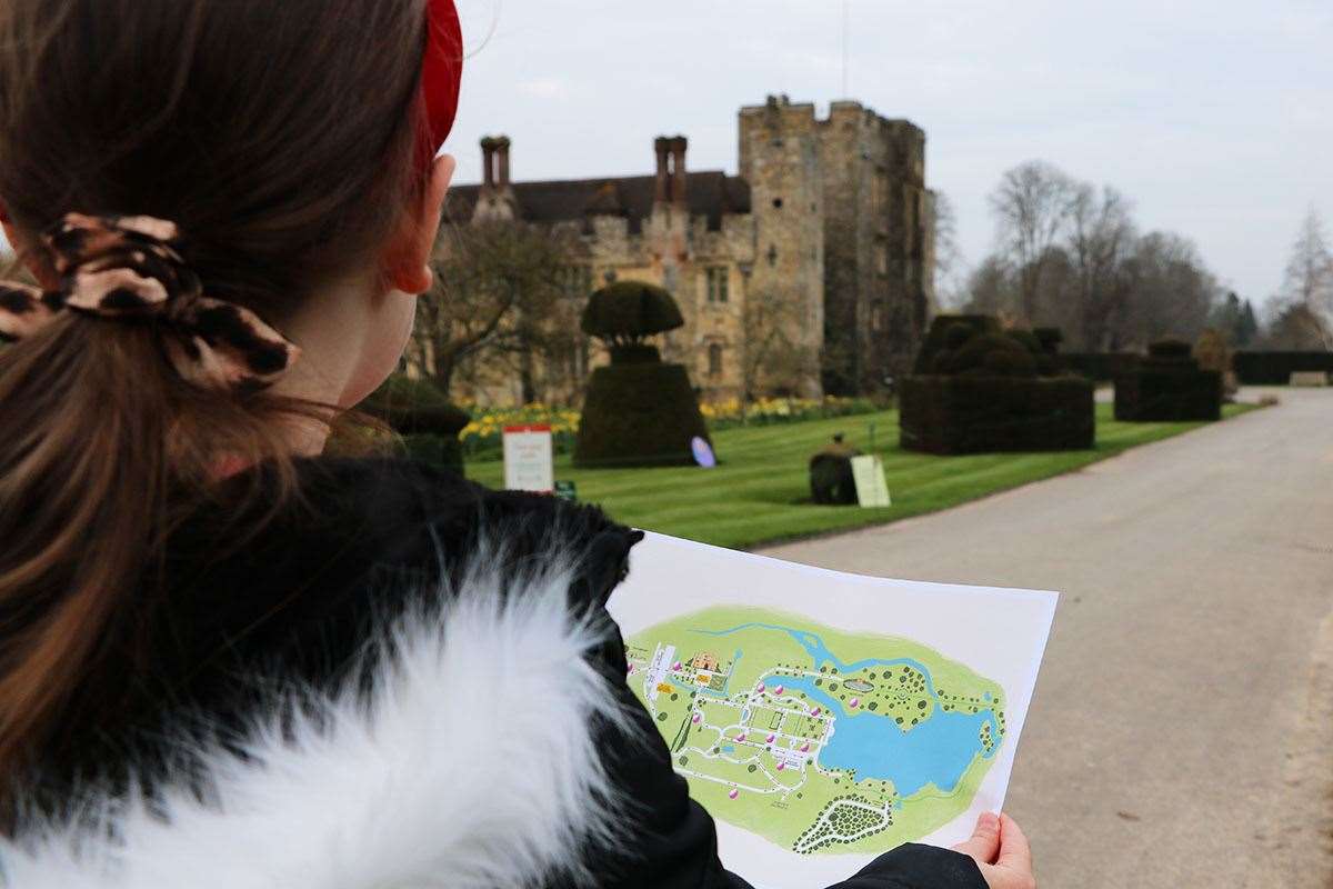 Get kids on the move with Hever Castle's Easter trail