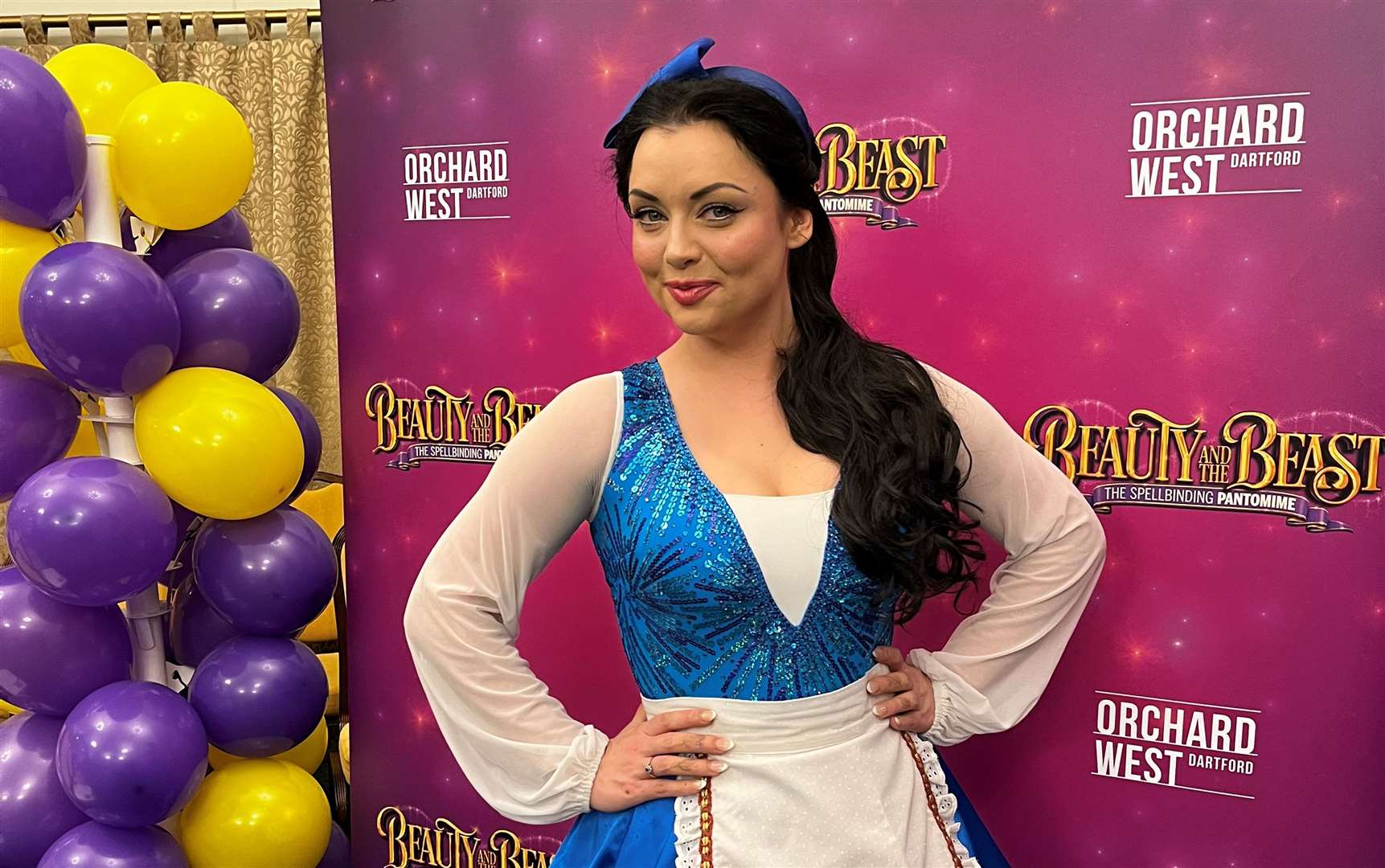 Soap actress Shona McGarty will play Belle at this year’s Dartford panto