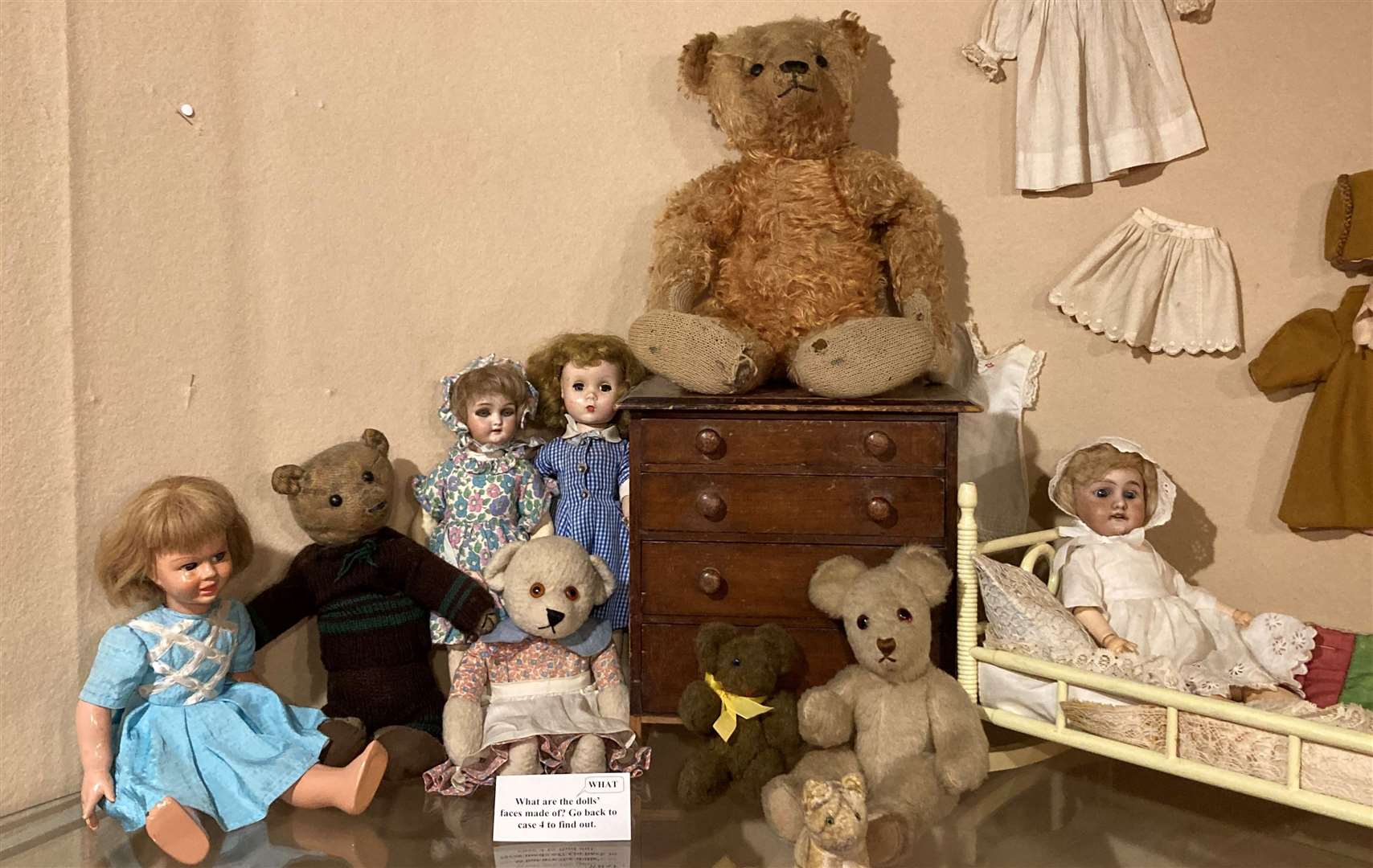 The Toy Museum at Penshurst Place, which is home to a large collection of vintage teddies and dolls, will reopen after a £100k refurbishment. Picture: Penshurst Place and Gardens