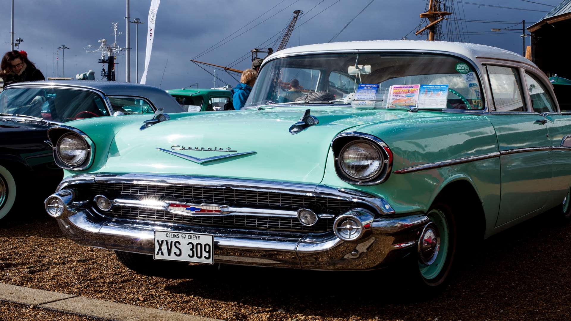 The line-up of transport through the ages also includes hundreds of classic and vintage vehicles