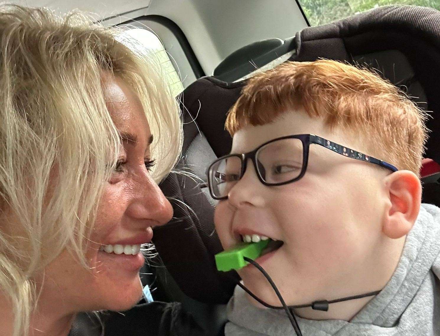 Bertie and his mum