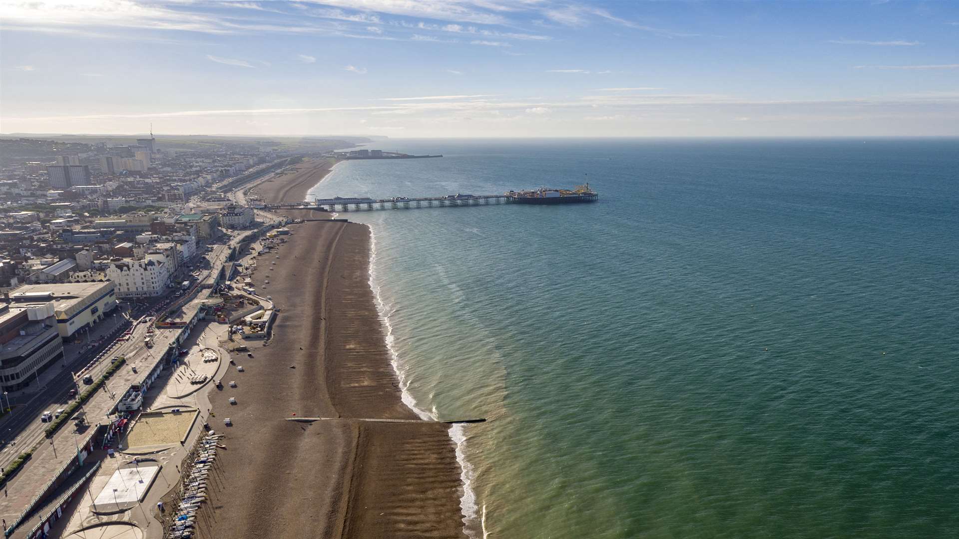 The view east from the British Airways i360